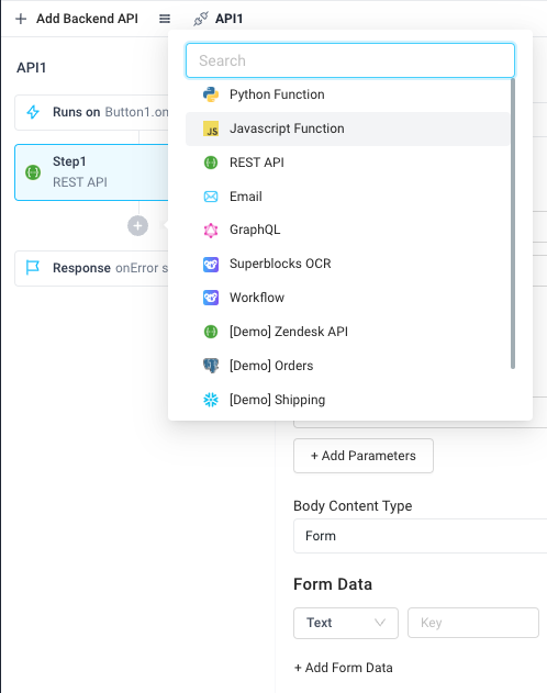 deltastream superblock rest api java
